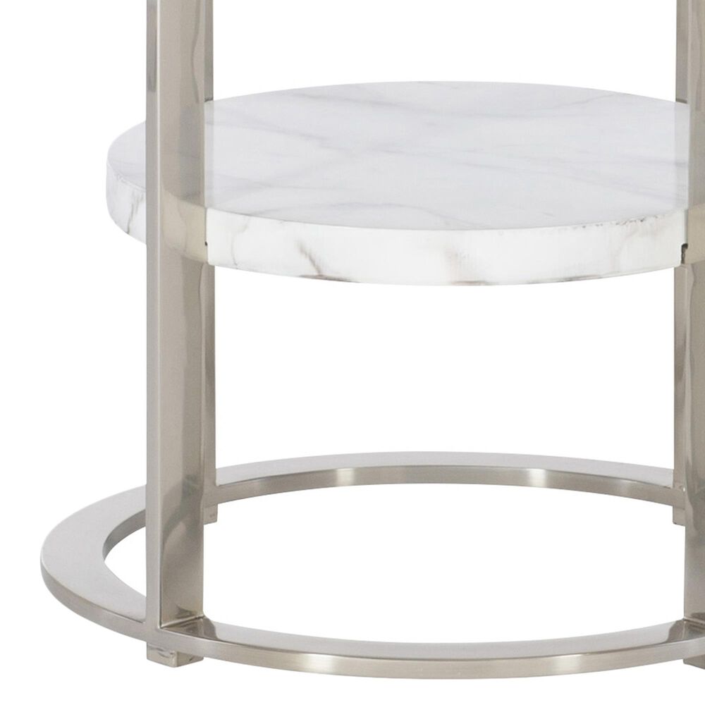 Bernhardt Lafayette Accent Table in Silver Mist, , large