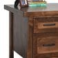 Legends Home Sausalito Executive Desk in Whiskey, , large