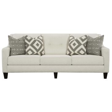 Living Essentials Sugar Shack 86" Stationary Sofa in Glacier White, , large