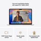 Apple MacBook Air 13.6" Laptop - Apple M4 chip 10-core CPU - 16GB RAM - 10-core GPU - 512GB SSD in Starlight with 3-Year AppleCare+, , large