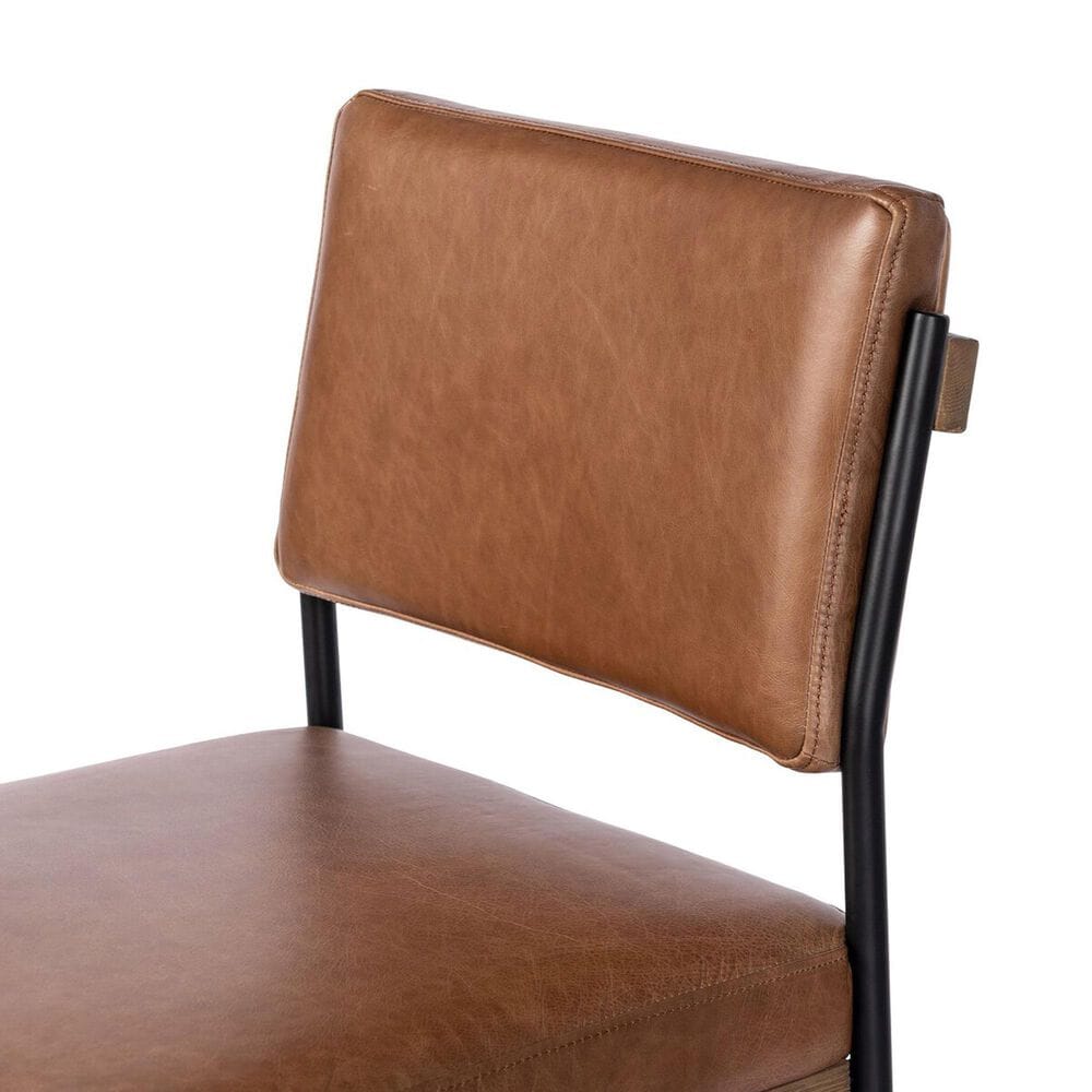 Four Hands Benton Bar Stool in Black, , large