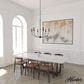 Hunter Southcrest 6-Light Chandelier in Flat Matte Black, , large