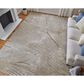 Feizy Waldor 5" x 8" Ivory and Beige Area Rug, , large