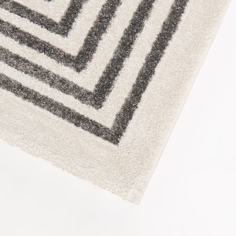 Balta Rugs Resist Teodozia Charcoal 5'3" x 7' Area Rug, , large