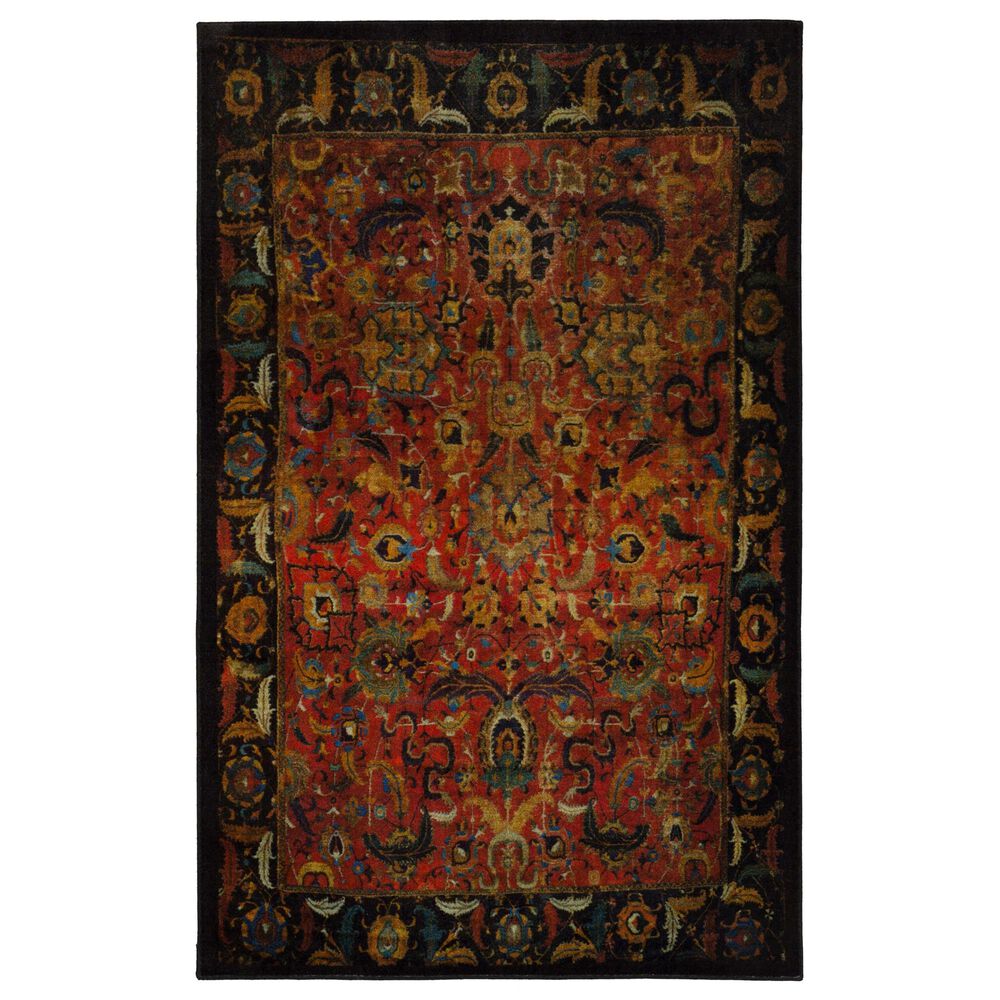 Karastan Antiquity Tehran ZS001-A400 2'6" x 10' Red Runner, , large