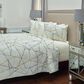 Rizzy Home Julian 90" x 92" Quilt in White, , large