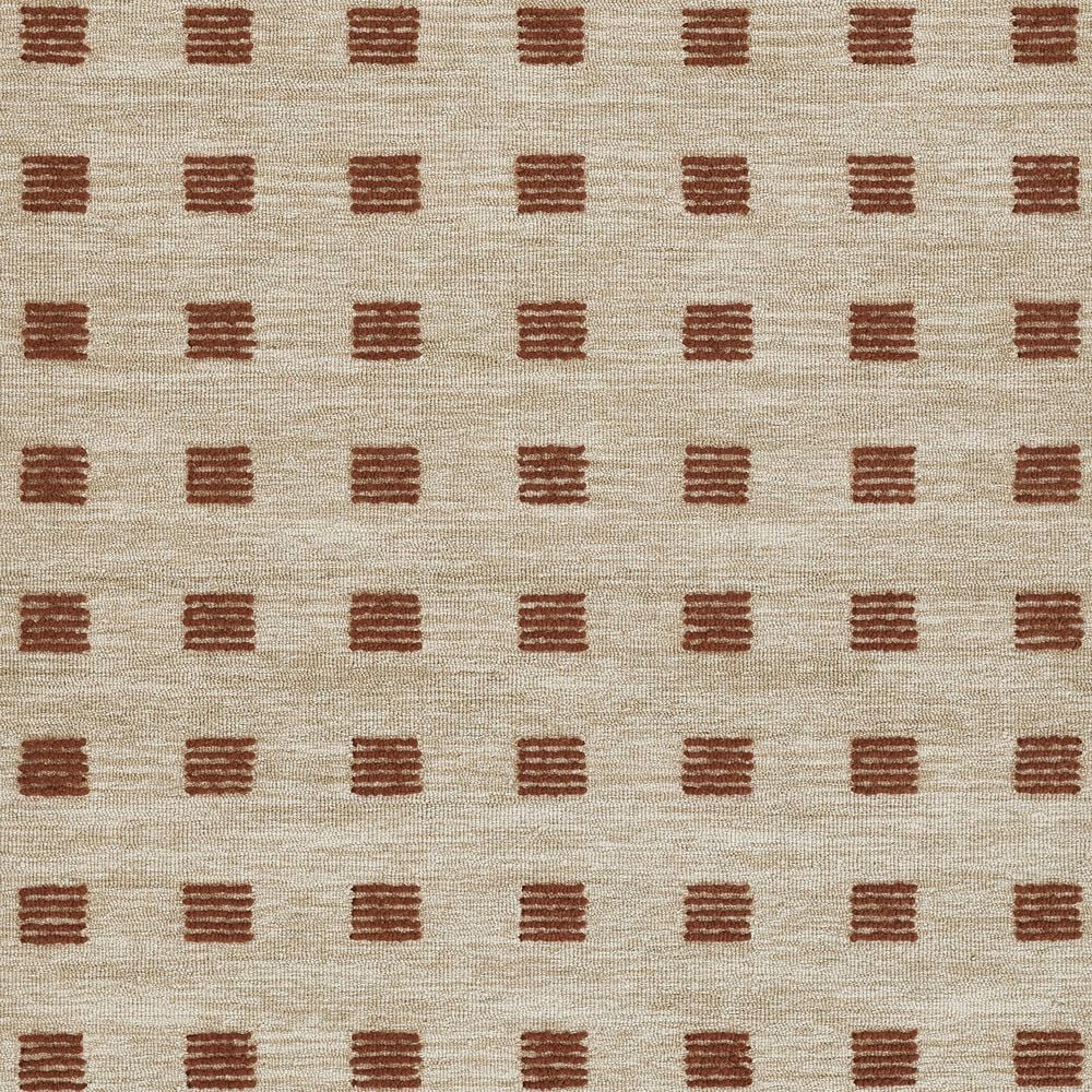 Momeni Archer ARC-1 5&#39; x 8&#39; Rust Area Rug, , large