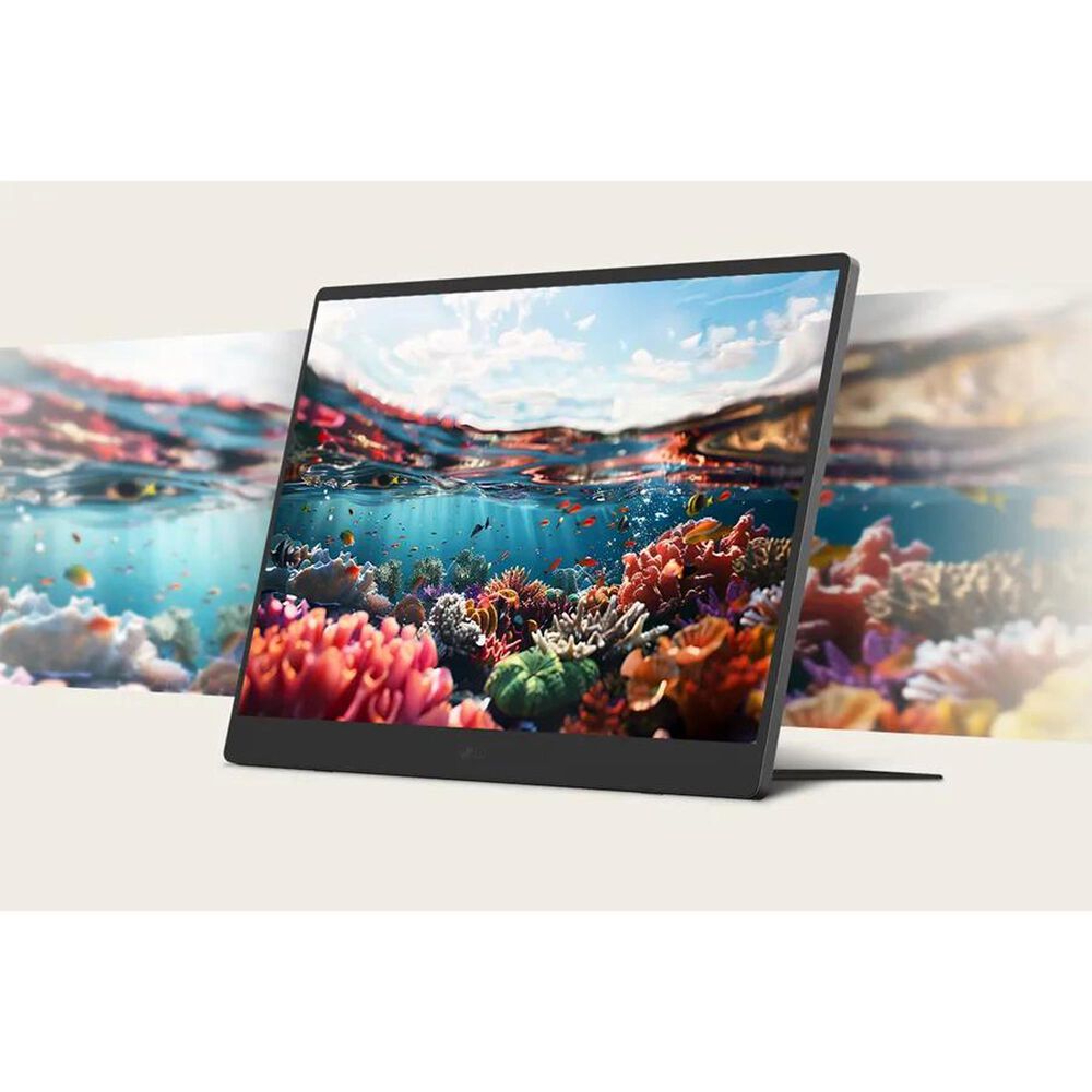 LG 17&quot; Gram IPS Portable Monitor in Titan Silver, , large