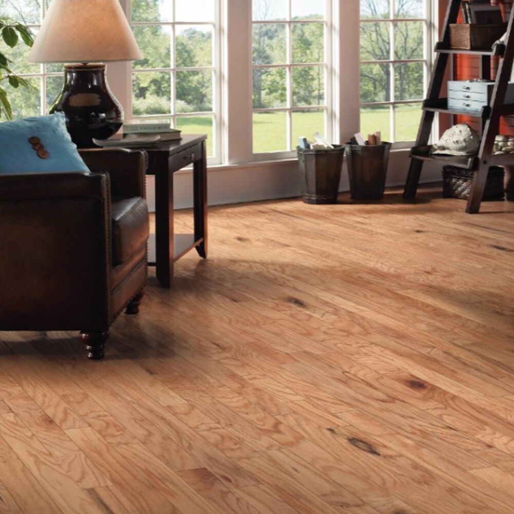 Hartco Natural Solid Oak Smooth Hardwood, , large