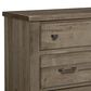 Viceray Collections Cool Rustic 7-Drawer Dresser with Mirror in Stone Grey, , large