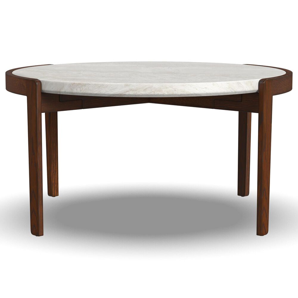 Flexsteel Palette Coffee Table in Dark Walnut, , large