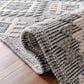 Safavieh Natura 2"3" x 8" Cream, Gray and Aqua Runner, , large