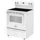 Maytag 5.3 Cu. Ft. Freestanding Electric Range with No Preheat Air Fry and Air Baking in White, , large