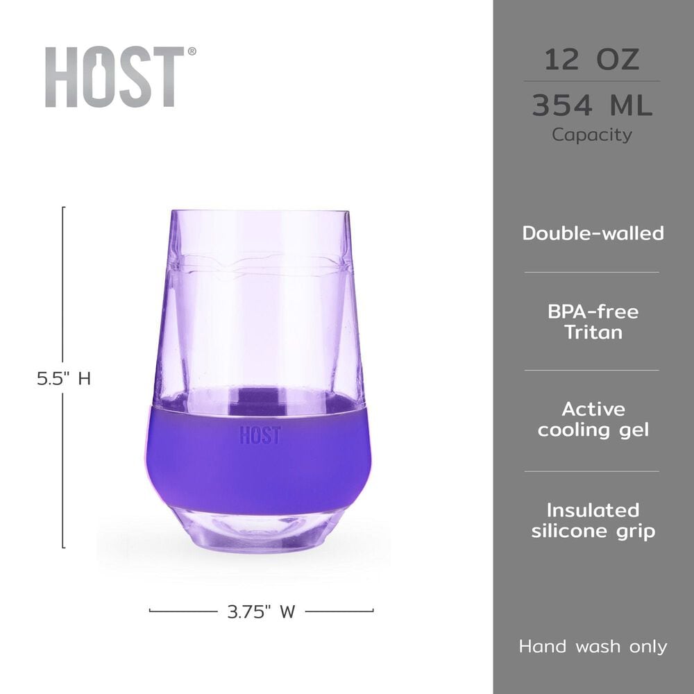 True Wine Freeze XL Cooling Cup Tinted in Multicolor &#40;Set of 4&#41;, , large