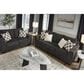 Ashley Loreo Stationary Queen Sofa Sleeper in Ebony, , large