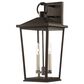 Troy Lighting Soren 20" 2-Light Exterior Wall Sconce in Textured Bronze with Highlights, , large