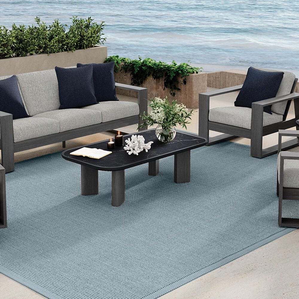 Ebel Outdoor Furniture Forano and Aspen Patio Coffee Table in Onyx, , large