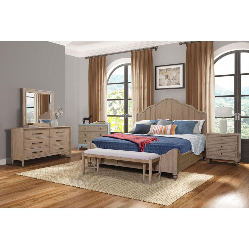 Hearth and Haven 6-Drawer Dresser in Sand, , large