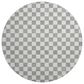 Dalyn Rug Company The Reserve TR7 Gray 8" Round Indoor/Outdoor Area Rug, , large