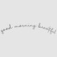 Pavilion Morning Beautiful 20 Oz Mug in White and Blue, , large