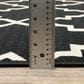 Oriental Weavers Marina 7763K 2"3" x 7"6" Black and Ivory Runner, , large