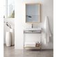 James Martin Vanities Milan 23.6" Rectangular Mirror in Natural Ash, , large