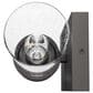 Hunter Lenlock 22" 2-Light Vanity with Seeded Shade in Noble Bronze, , large
