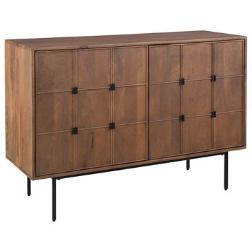Ashley Juddins Accent Cabinet in Medium Brown, , large