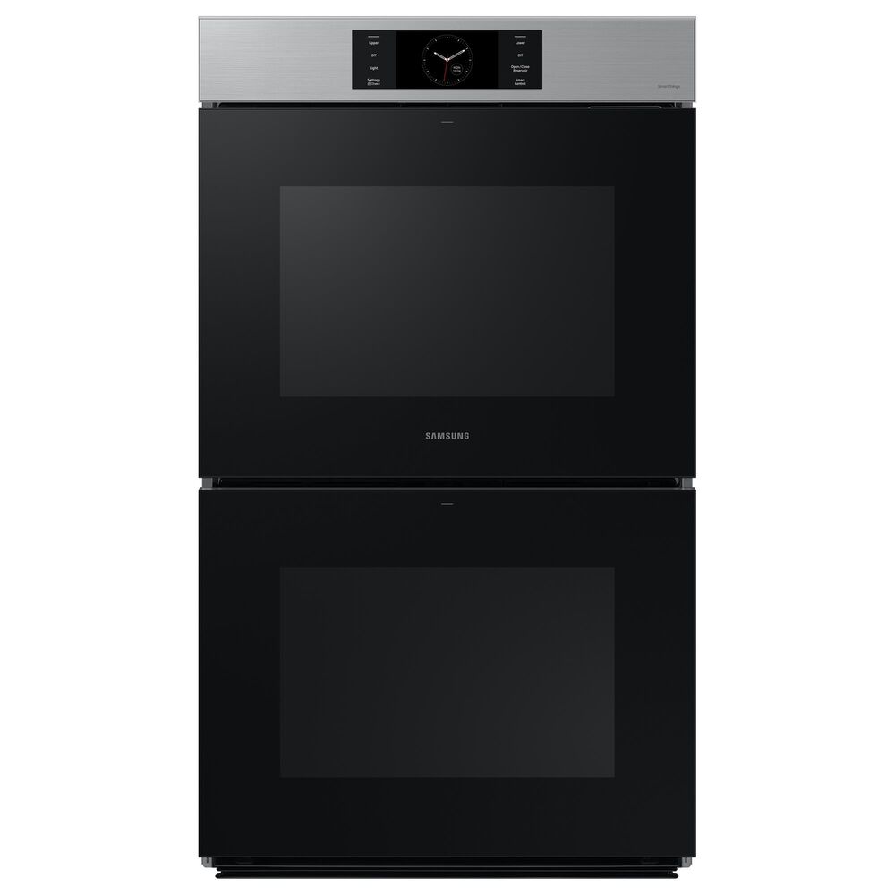 Samsung Bespoke Bespoke 30" Double Wall Oven with AI Pro Cooking Camera in Stainless Steel, , large