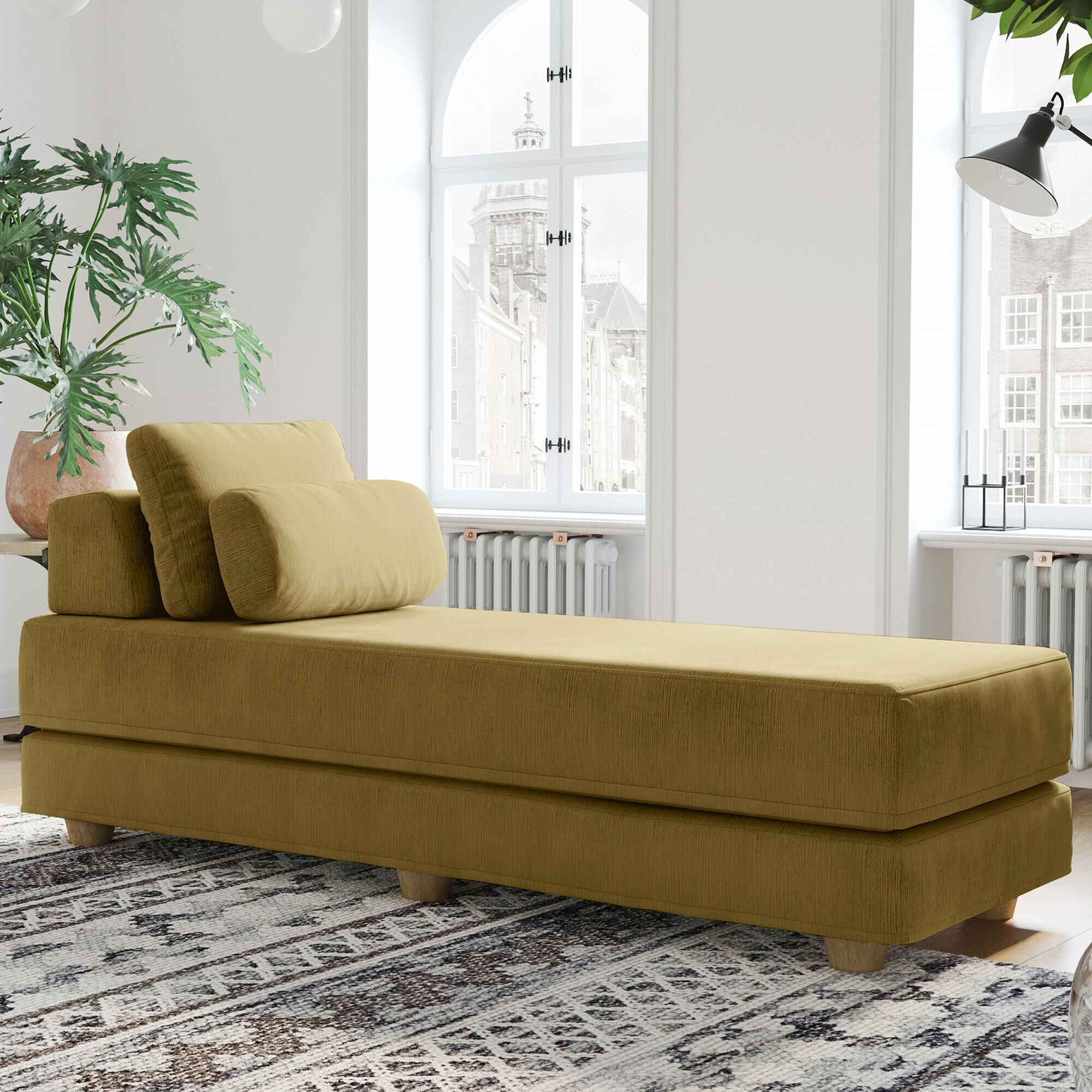 Camel top chaise lounge