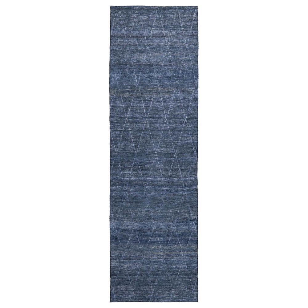 Dalyn Rug Company Burano BU3 2"3" x 7"6" Navy Indoor/Outdoor Runner, , large