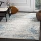 Safavieh Aria ARA156B10" x 14" Blue and Creme Area Rug, , large