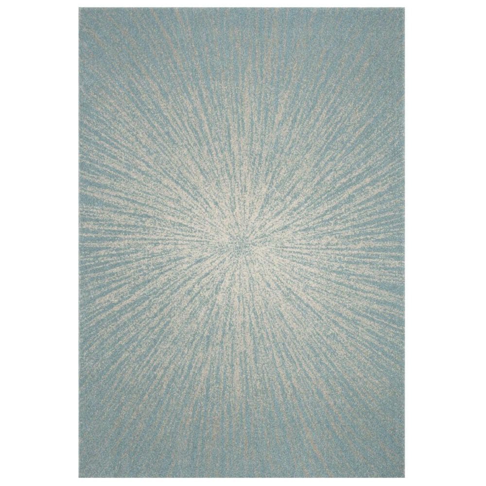 Safavieh Evoke EVK228J 2"2" x 4" Aqua and Ivory Scatter Rug, , large
