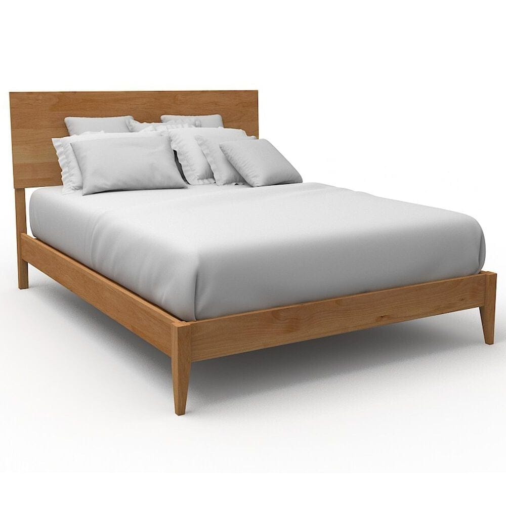Archbold Furniture 2 West Queen Platform Bed in Natural, , large