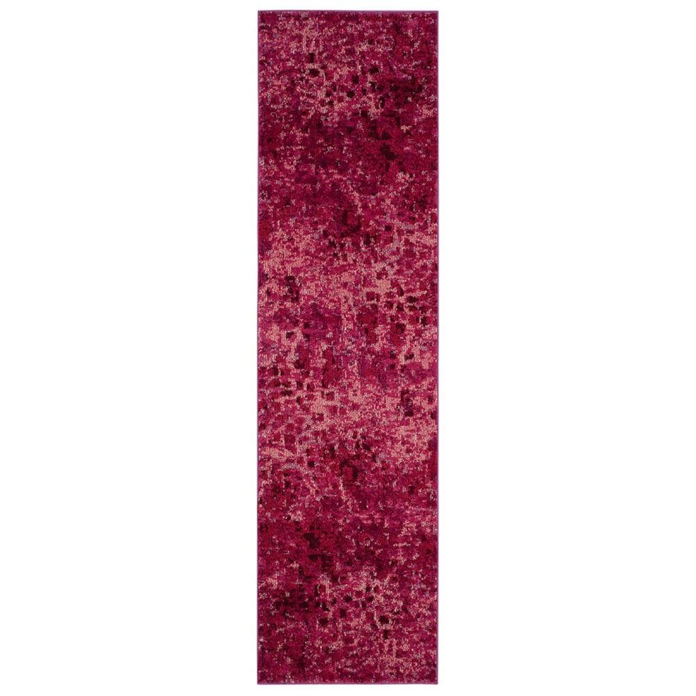Safavieh Monaco MNC225F-26 2&#39;2&quot; x 6&#39; Fuchsia Runner, , large