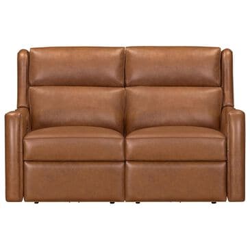 Simeon Collection Channing Power Reclining Zero Gravity Loveseat in Renaissance Cinnamon, , large