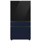 Samsung Bespoke Bespoke 4-Door French Door Refrigerator Top Panel in Charcoal Glass, , large