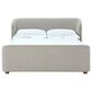Urban Home Kiki Full Upholstered Platform Bed in Cotton Ball Boucle (2026), , large