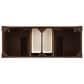 James Martin Vanities Brookfield 60" Double Bathroom Vanity in Burnished Mahogany with 3 cm Lime Delight Quartz Top and Rectangular Sinks, , large