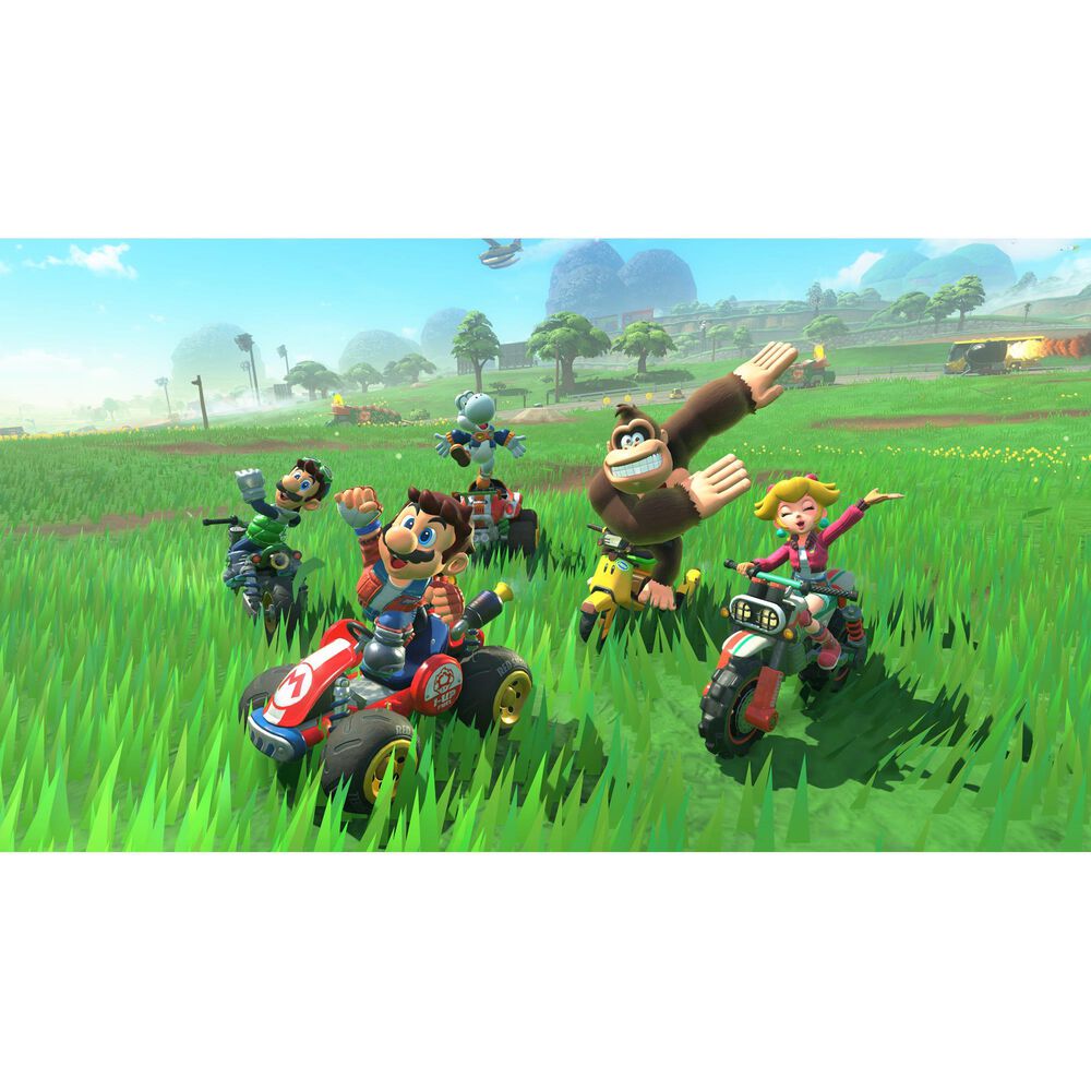 Nintendo Switch 2 and Mario Kart World Bundle in Light Gray, , large