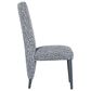 Global Furniture USA Contemporary Polyester Dining Chair in Tantum-Taupe, , large