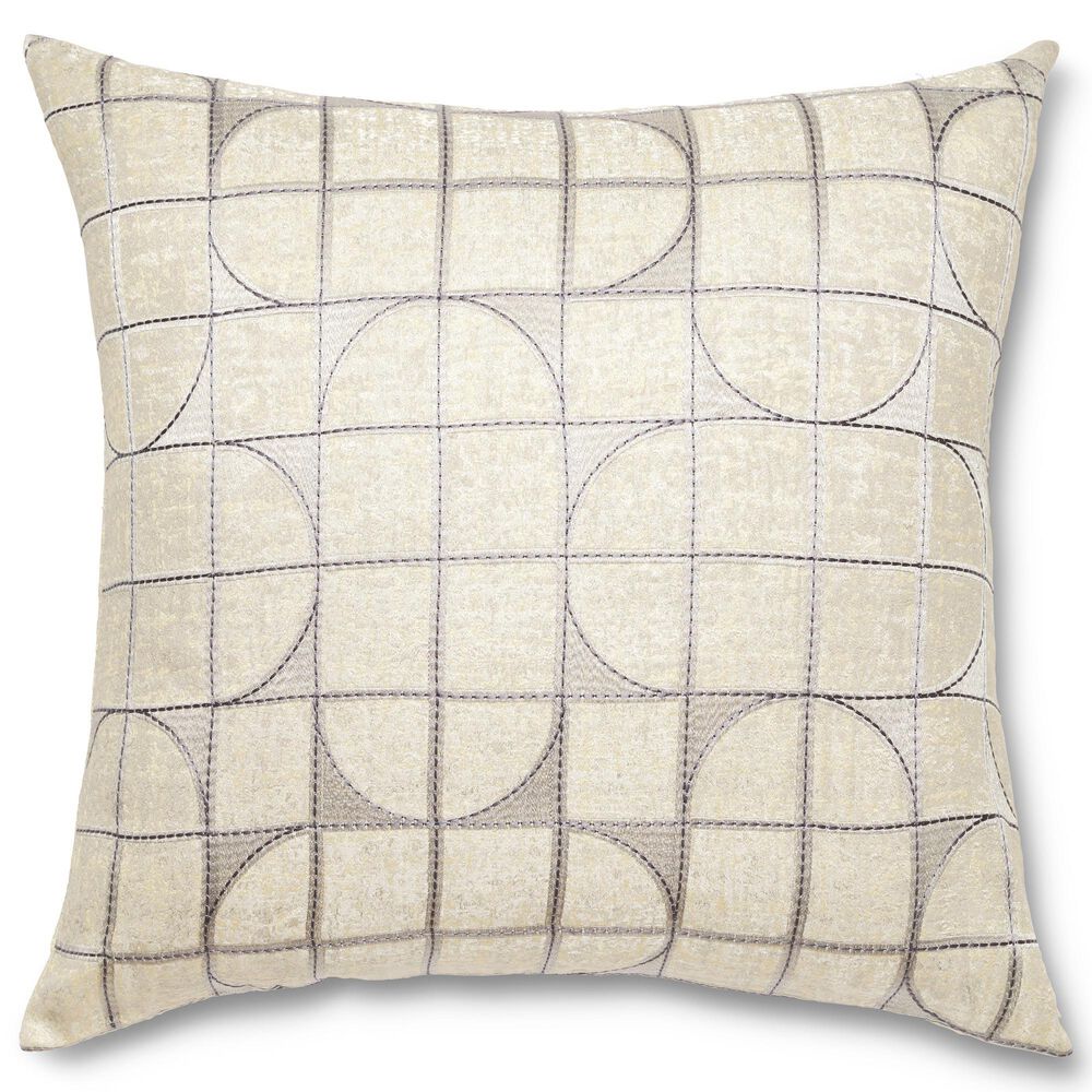 Ann Gish Capsule 24" x 24" Square Throw Pillow in Ice, , large