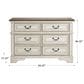 Ashley Realyn Youth Dresser in Chipped White, , large