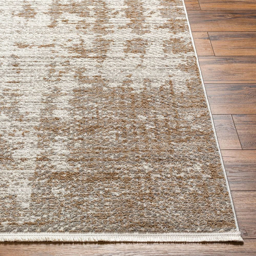 Surya Masha 2&#39; x 3&#39; Ivory, Gray, Cream, Light Brown and Brown Area Rug, , large