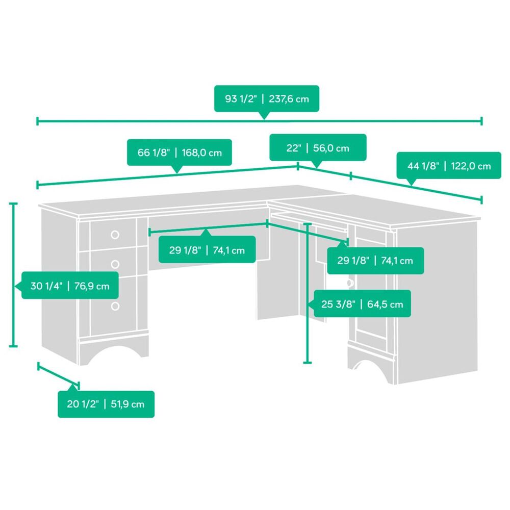 Traditional Corner Computer Desk Nebraska Furniture Mart
