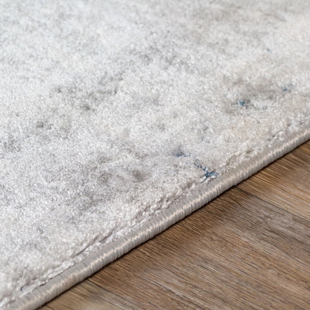 Surya Aisha 5&#39;3&quot; x 7&#39;3&quot; Charcoal, Light Gray, Blue and Off-White Area Rug, , large