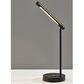 Adesso Dax LED Wireless Charging Desk Lamp in Black, , large