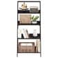 HOMLUX 5-Tier Ladder Display Bookshelf in Espresso, , large