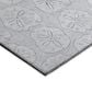 Dalyn Rug Company Seabreeze SZ10 8" x 10" Silver Area Rug, , large