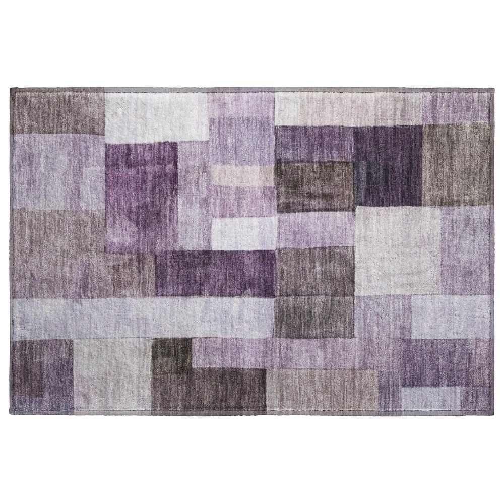 Dalyn Rug Company Neo NO15 2"6" x 3"10" Eggplant Area Rug, , large